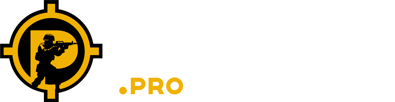 Logo PLAYAIR.PRO prowadzi do strony głównej platformy airsoftowej. Logo PLAYAIR.PRO w górnym menu platformy airsoftowej